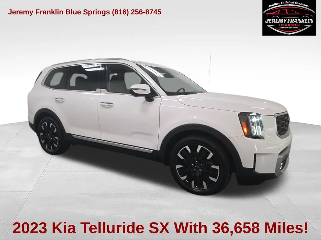 White 2023 Kia Telluride SX for sale in Blue Springs, MO