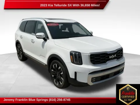 White 2023 Kia Telluride SX for sale in Blue Springs, MO