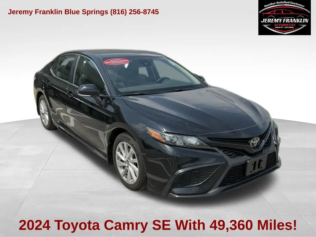 Black 2024 Toyota Camry SE for sale in Blue Springs, MO