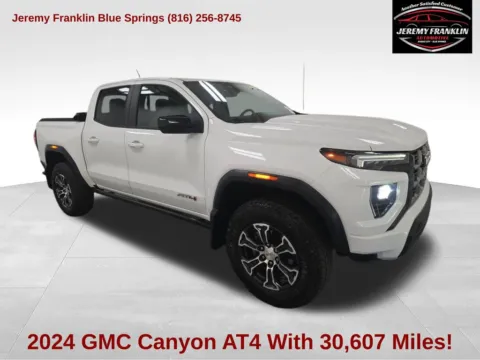 White 2024 GMC Canyon AT4 for sale in Blue Springs, MO