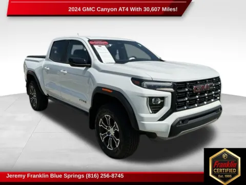 White 2024 GMC Canyon AT4 for sale in Blue Springs, MO