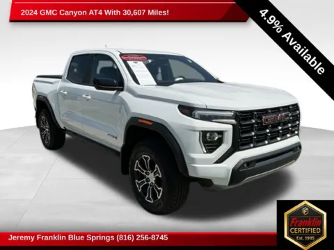 White 2024 GMC Canyon AT4 for sale in Blue Springs, MO