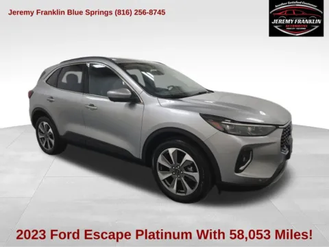 Silver 2023 Ford Escape Platinum for sale in Blue Springs, MO