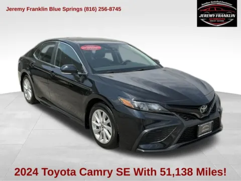 Black 2024 Toyota Camry SE for sale in Blue Springs, MO