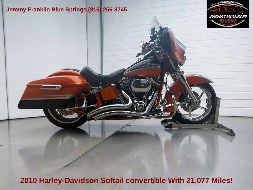 Unknown 2010 Harley-Davidson Softail convertible for sale in Blue Springs, MO