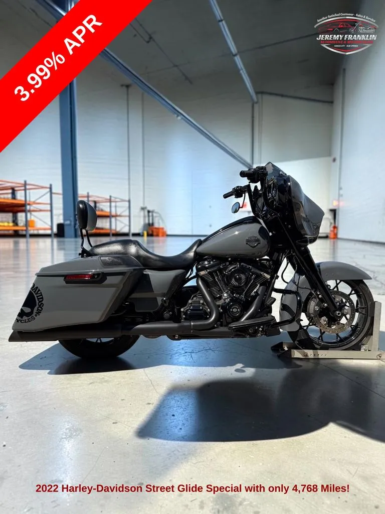 Gray 2022 Harley-Davidson Street Glide Special for sale in Blue Springs, MO