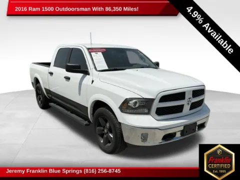 White 2016 Ram 1500 Outdoorsman for sale in Blue Springs, MO
