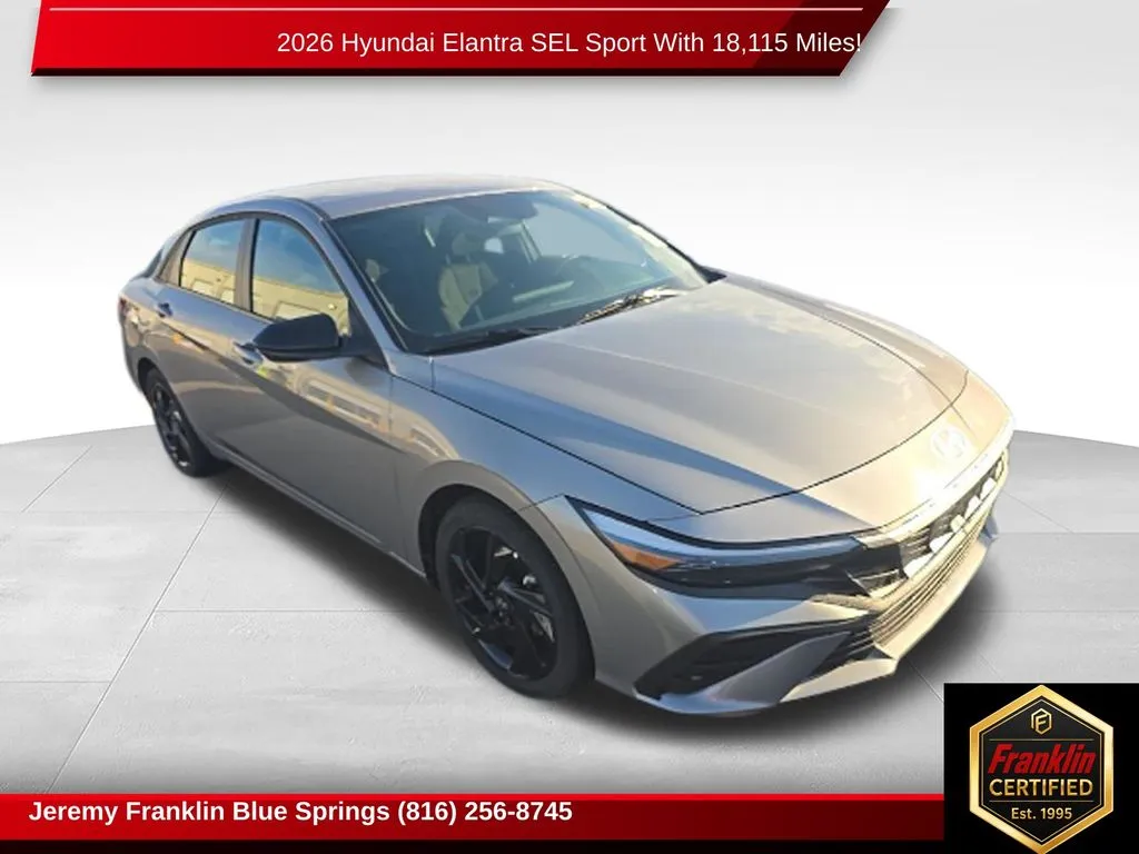 Gray 2026 Hyundai Elantra SEL Sport for sale in Blue Springs, MO