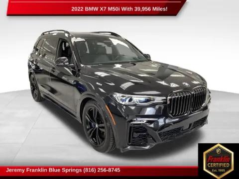 Black 2022 BMW X7 M50i for sale in Blue Springs, MO
