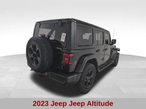 Another view of 2023 Jeep Wrangler Altitude for sale in Blue Springs, MO at Jeremy Franklin Automotive of Blue Springs