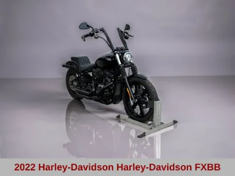 Photos of 2022 Harley-Davidson Street Bob FXBB for sale in Blue Springs, MO at Jeremy Franklin Automotive of Blue Springs