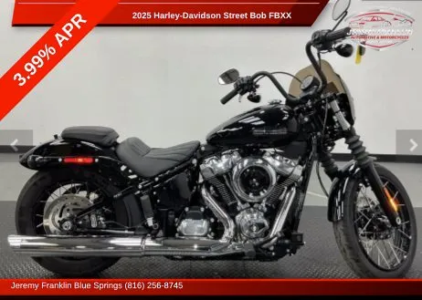 Unknown 2025 Harley-Davidson Street Bob FBXX for sale in Blue Springs, MO
