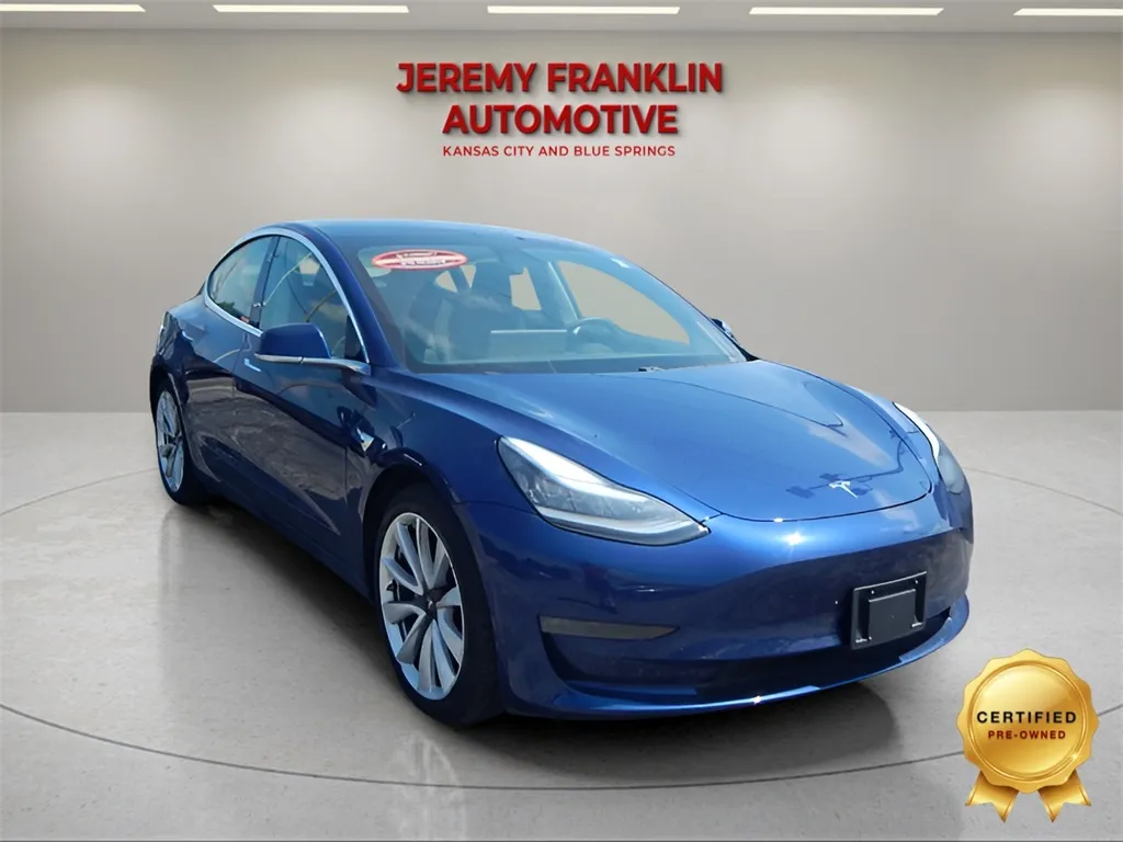 Blue 2019 Tesla Model 3 Standard for sale in Blue Springs, MO