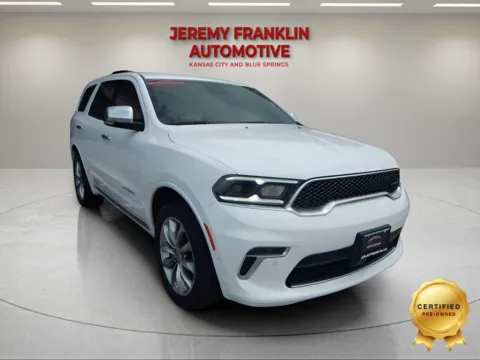 White 2022 Dodge Durango Citadel for sale in Blue Springs, MO