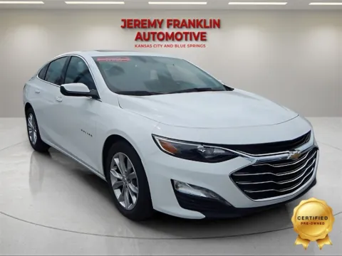 White 2023 Chevrolet Malibu LT for sale in Blue Springs, MO