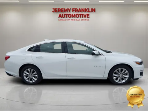 Photos of 2023 Chevrolet Malibu LT for sale in Blue Springs, MO at Jeremy Franklin Automotive of Blue Springs