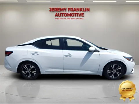 Photos of 2021 Nissan Sentra SV for sale in Blue Springs, MO at Jeremy Franklin Automotive of Blue Springs