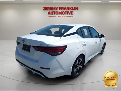 Another view of 2021 Nissan Sentra SV for sale in Blue Springs, MO at Jeremy Franklin Automotive of Blue Springs