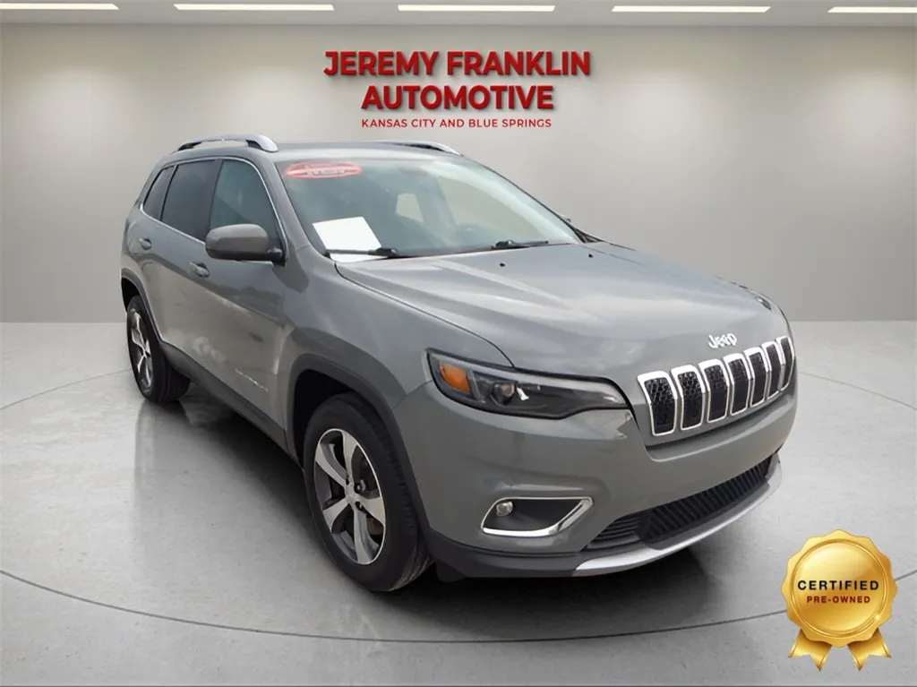 Gray 2020 Jeep Cherokee Limited for sale in Blue Springs, MO
