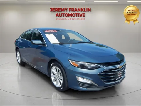 Blue 2024 Chevrolet Malibu LT for sale in Blue Springs, MO