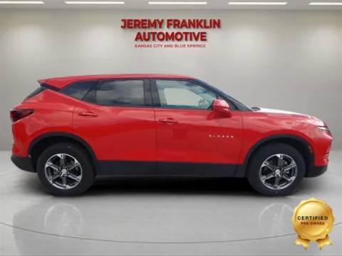 Photos of 2023 Chevrolet Blazer LT for sale in Blue Springs, MO at Jeremy Franklin Automotive of Blue Springs