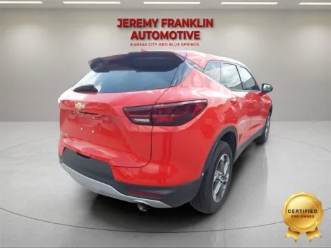 Another view of 2023 Chevrolet Blazer LT for sale in Blue Springs, MO at Jeremy Franklin Automotive of Blue Springs