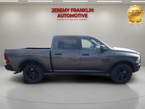 Photos of 2024 Ram 1500 Classic Warlock for sale in Blue Springs, MO at Jeremy Franklin Automotive of Blue Springs