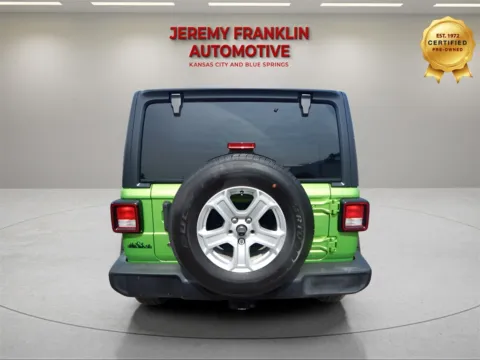 More photos of 2018 Jeep Wrangler Unlimited Sport S at Jeremy Franklin Automotive of Blue Springs, MO