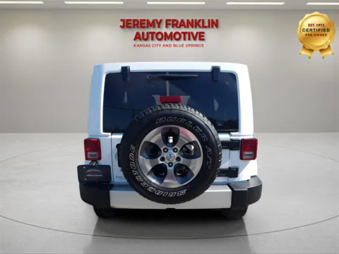 More photos of 2018 Jeep Wrangler JK Unlimited Sahara at Jeremy Franklin Automotive of Blue Springs, MO