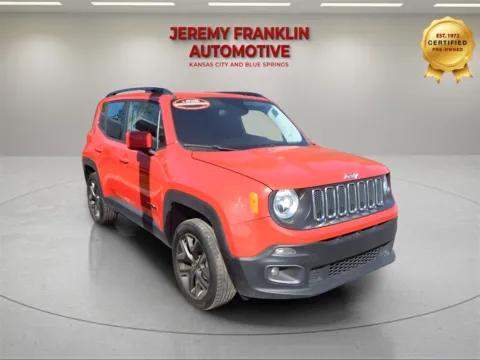 Red 2016 Jeep Renegade Latitude for sale in Blue Springs, MO