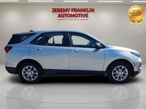 Silver 2022 Chevrolet Equinox LS for sale in Blue Springs, MO