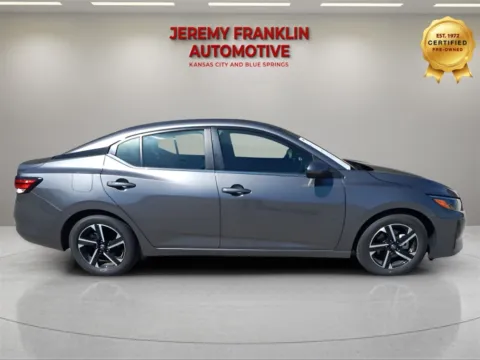 Photos of 2024 Nissan Sentra SV for sale in Blue Springs, MO at Jeremy Franklin Automotive of Blue Springs