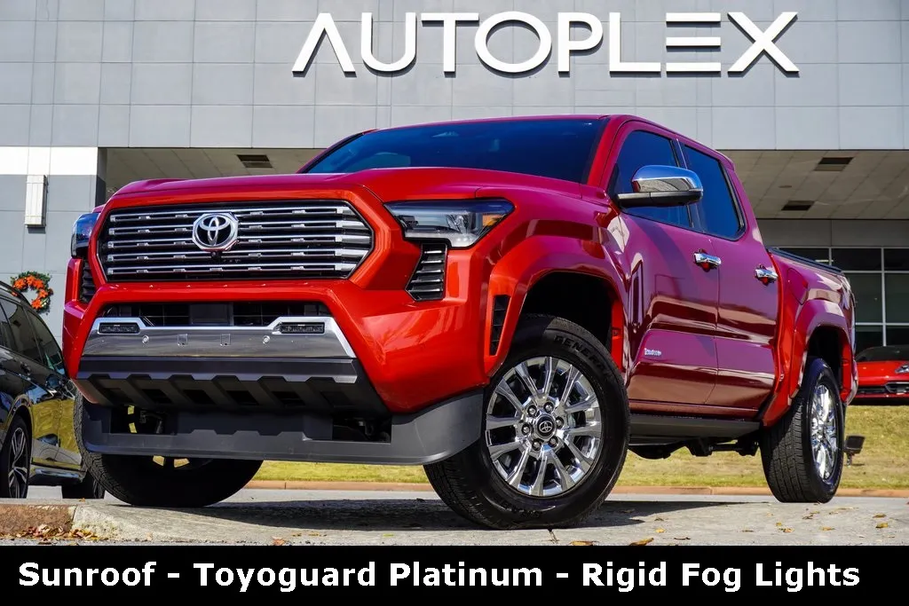 Red 2025 Toyota Tacoma Limited for sale in Duluth, GA