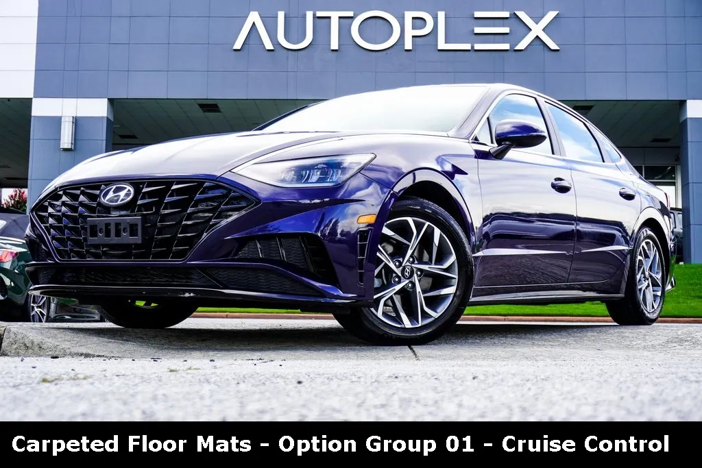 Blue 2022 Hyundai Sonata SEL for sale in Duluth, GA