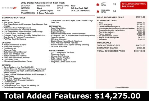 Another view of 2022 Dodge Challenger R/T Scat Pack for sale in Duluth, GA at Autoplex Atlanta