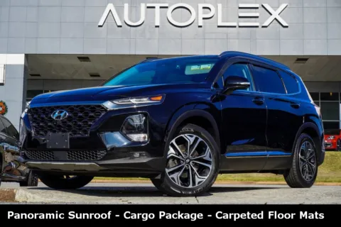 Black 2019 Hyundai Santa Fe Ultimate for sale in Duluth, GA