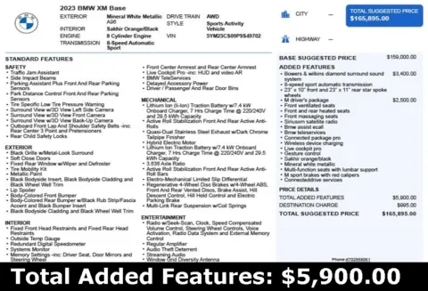 Another view of 2023 BMW XM for sale in Duluth, GA at Autoplex Atlanta