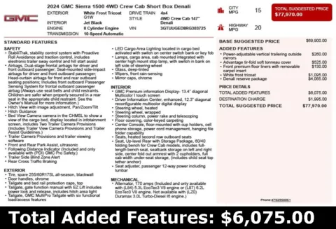 Another view of 2024 GMC Sierra 1500 Denali for sale in Duluth, GA at Autoplex Atlanta