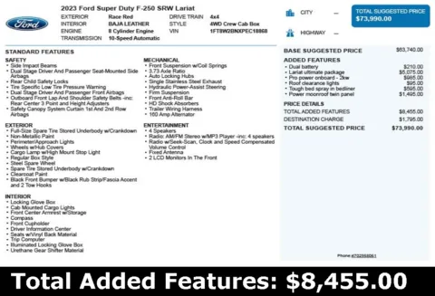 Another view of 2023 Ford F-250SD Lariat for sale in Duluth, GA at Autoplex Atlanta