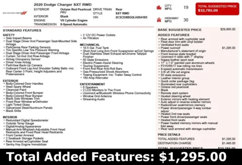 Another view of 2020 Dodge Charger SXT for sale in Duluth, GA at Autoplex Atlanta