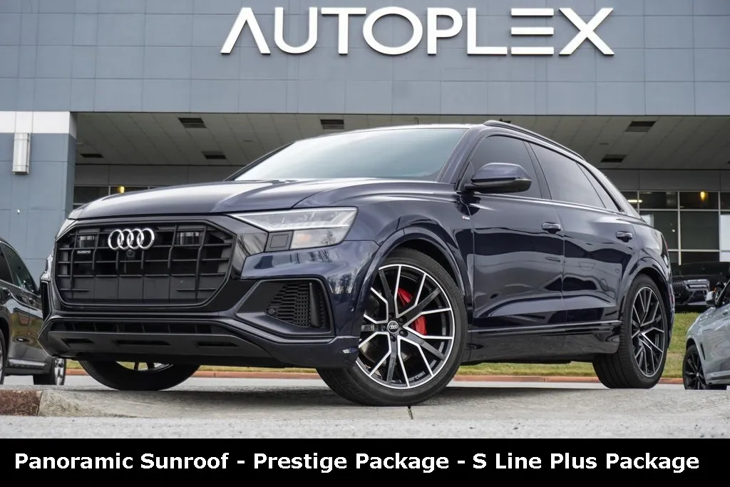 Blue 2023 Audi Q8 55 Prestige for sale in Duluth, GA
