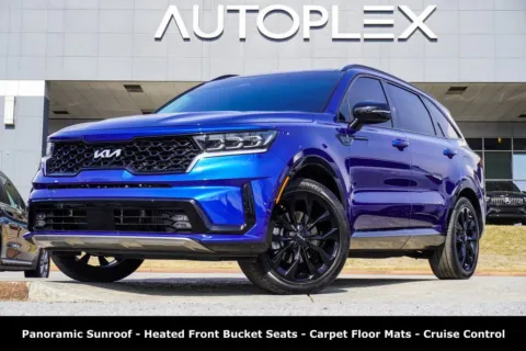 Blue 2023 Kia Sorento SX for sale in Duluth, GA