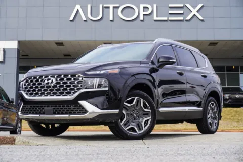 Black 2023 Hyundai Santa Fe Hybrid Limited for sale in Duluth, GA