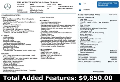 Another view of 2020 Mercedes-Benz GLS 450 for sale in Duluth, GA at Autoplex Atlanta