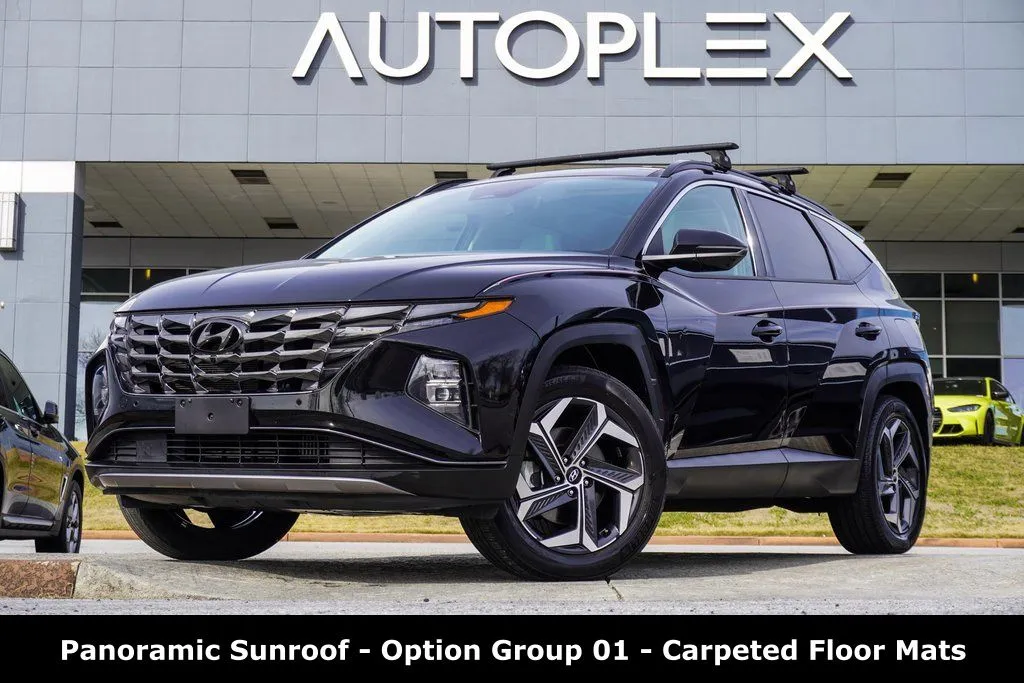 Black 2022 Hyundai Tucson Hybrid Limited for sale in Duluth, GA