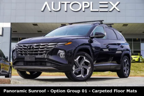 Black 2022 Hyundai Tucson Hybrid Limited for sale in Duluth, GA