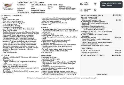 Another view of 2019 Cadillac XT5 Luxury for sale in Duluth, GA at Autoplex Atlanta