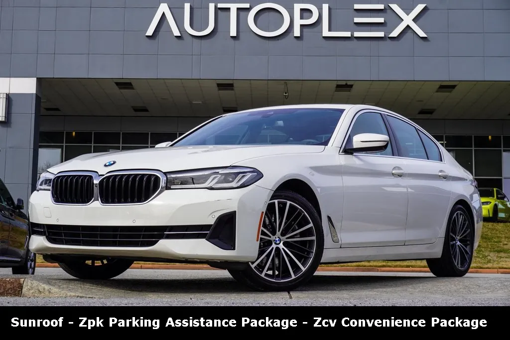 White 2021 BMW 5 Series 530i for sale in Duluth, GA