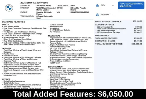 Another view of 2025 BMW X5 xDrive50e for sale in Duluth, GA at Autoplex Atlanta