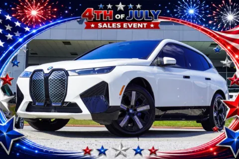 White 2024 BMW iX xDrive50 for sale in Duluth, GA